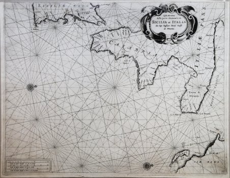 Costa Maritima della parte Orientale di Sicilia et Italia da …