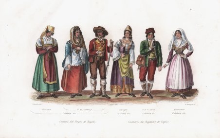 Costumi del Regno di Napoli / Costumes du Royaume de …