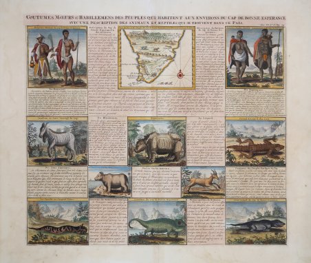 Coutumes Moeurs & Habillemens des Peuples qui habiten aux environs … | Immagine principale