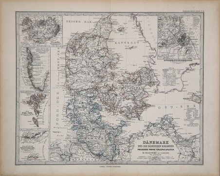 Dänemark und die Dänischen Kolonién. Preussiche Provinz Schleswig_Holstein.