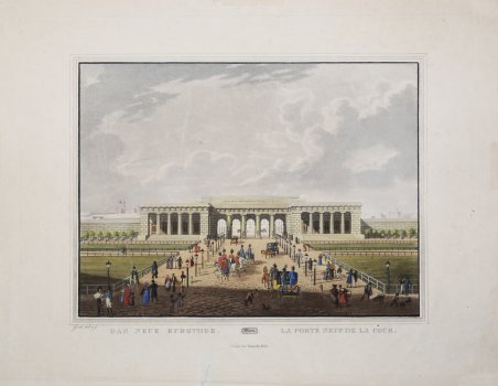 Das Neue Burgthor / La Porte Neuf de la Cour