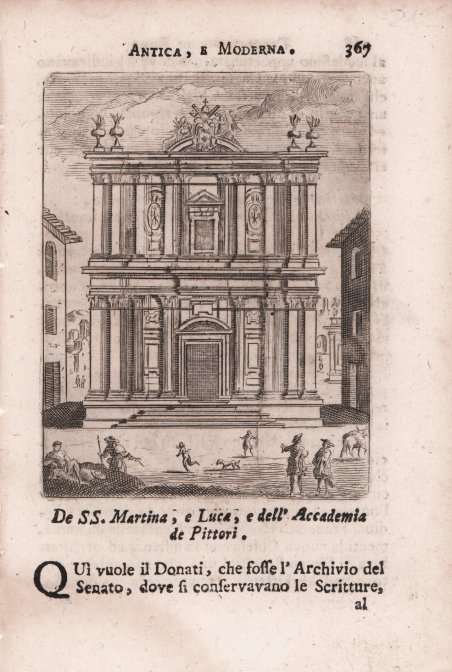 De SS. Martina, e Luca, dell'Accademia de Pittori