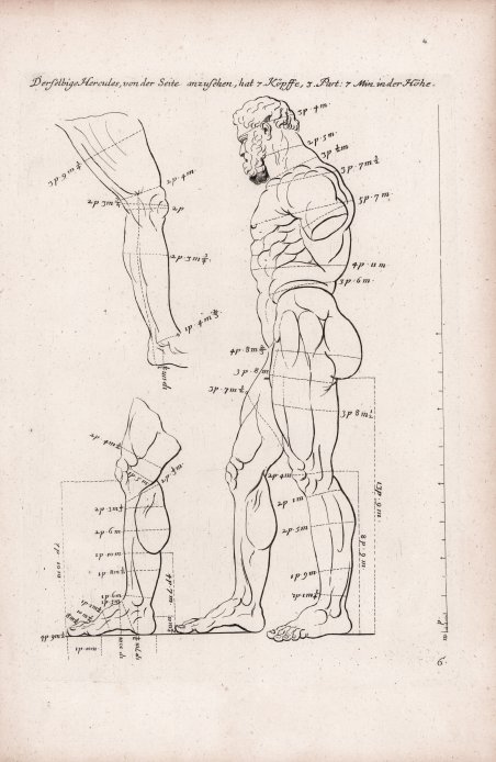 Der Selbige Hercules, von der Seite.