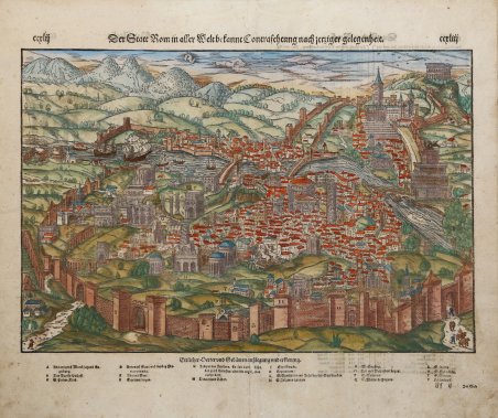 Romanae urbis situs, quem hoc Christi anno 1549 habet