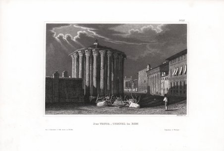 Der Vesta - Tempel in Rom | Immagine Gallery 2