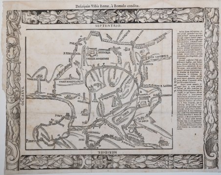 Descriptio Urbis Romae, à Romulo conditae.