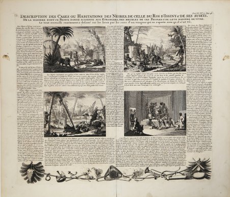 Description des cases ou Habitations des Negres, de Celle du …