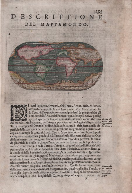 Descritione del Mappamondo | Immagine Gallery 2