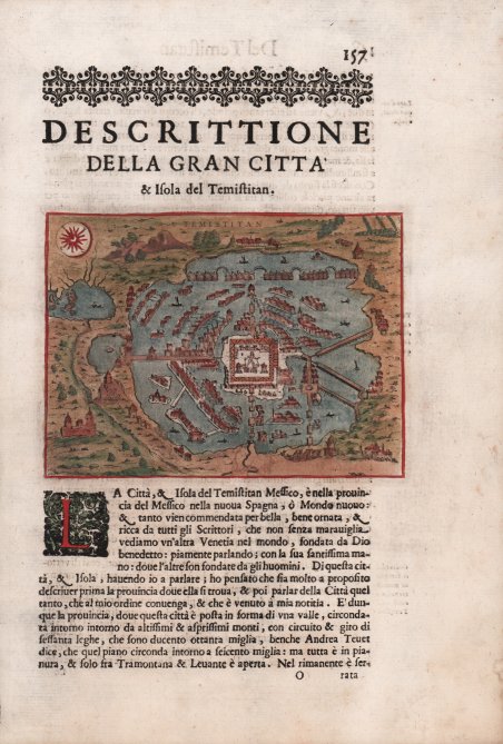 Descrittione della Gran Città & Isola del Temistitan