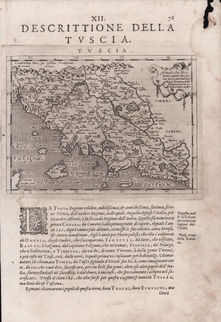 Descrittione della Tuscia - Tuscia