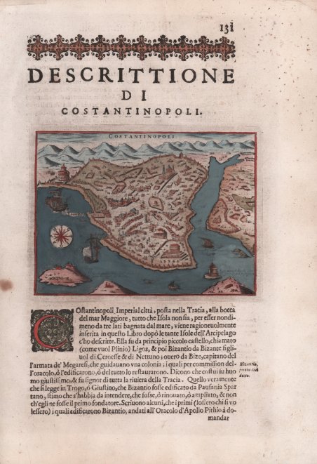 Descrittione di Costantinopoli
