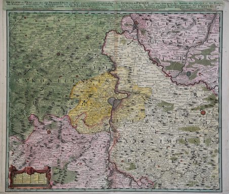 Die Gegend um Prag, oder der alte Prager Kreys…