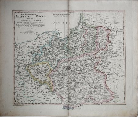 Die Königreiche Preussen und Polen, nebst dem Grossherzoghtum Posen und …