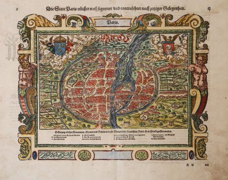 Die Statt Paris etlicher maß figuriert und contrafehtet nach ietziger …