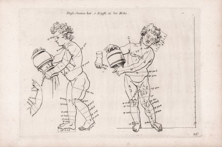 Diese Statue hat 5. Köpffe in der Höhe