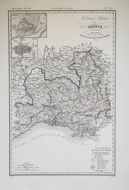 Divisione Militare di Genova - Provincie di Genova di Novi …