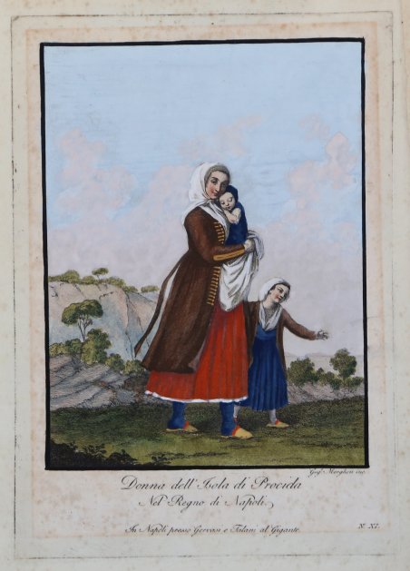 Donna dell'Isola di Procida Nel Regno di Napoli