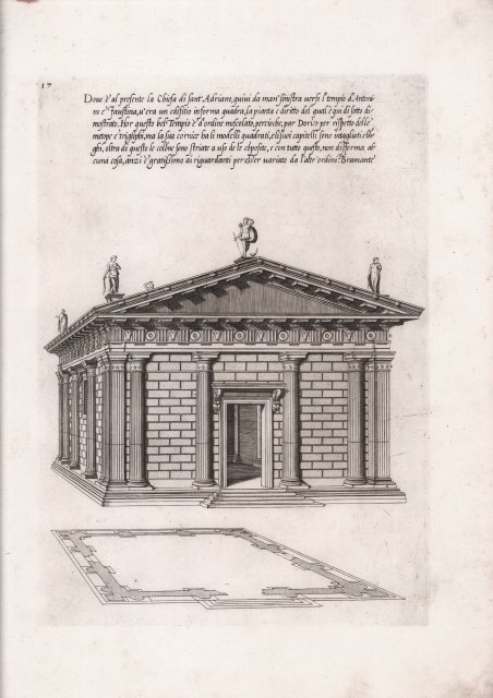 Dove è al presente la Chiesa di Sant'Adriano.