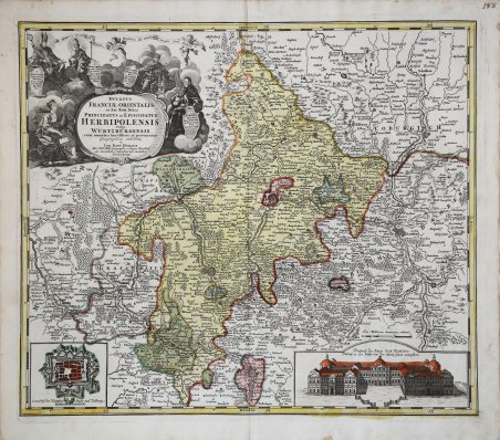 Ducatus Franciae Orientalis seu…Principatus et Episcopatus Herbipolensis…