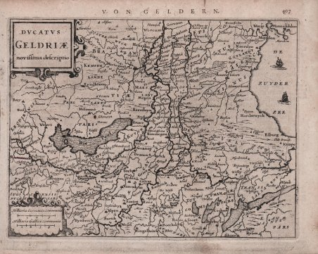 Ducatus Geldriae novissima descriptio