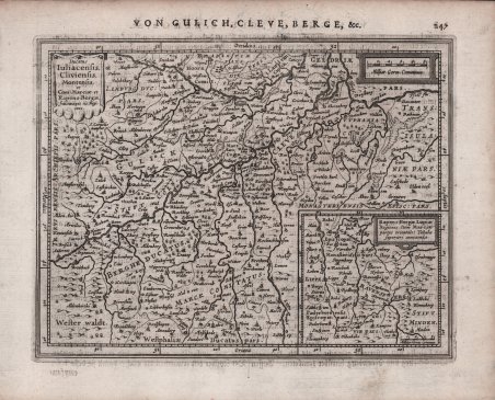 Ducatus Iuliacensis, Cliviensis, Montensis: et Com: Marciae et Rapens-Bergae, finitimaeque …