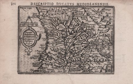 Ducatus Mediolanensis finitimaru qye regionu descriptio 1596