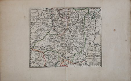 Duché de Modene de Regio et de Carpi avec la …