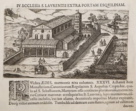 Ecclesia S. Laurentii extra portam Esquilinam