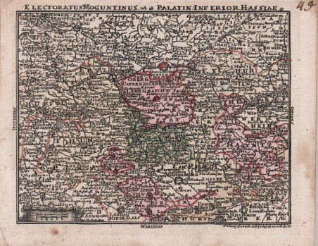 Electoratus Moguntinus. ut et Palatin: Inferior Hassiae.