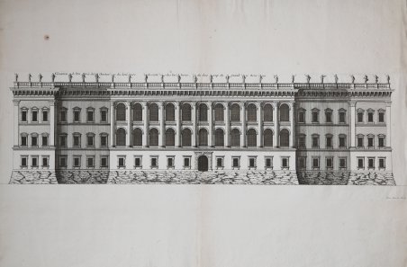 Elevation de l'EntrÃ©e du Chasteau du Louvre du costÃ© des … | Immagine principale