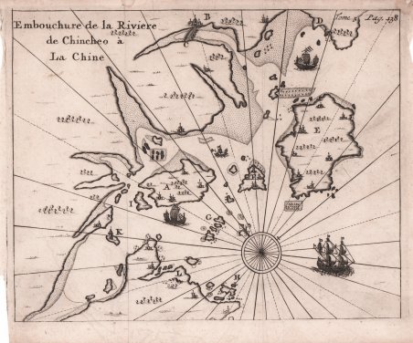 Embouchure de la Riviere de Chincheo à la Chine