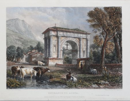 Entrance to Aosta