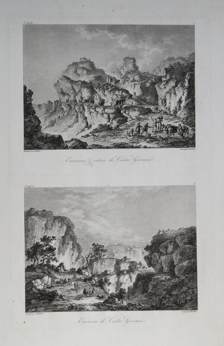 Environs & entreé de Castro Giovanni/ Environs de Castro Giovanni