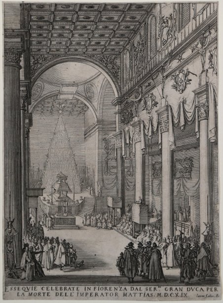 Esequie dell'Imperatore Mattias, a Firenze | Immagine principale