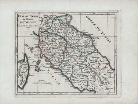 Etat de l'Eglise et Duché de Toscane