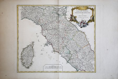 Etat de l'Eglise, Gran Duché de Toscane, et Isle de …