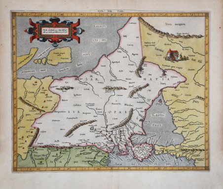 EUR: VIII TAB: (Europae Tabula Octava)