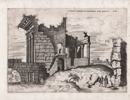Ex incertis quibusdam Ro. Antiquitatis ruinis prospectus alter