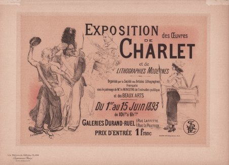 Exposition des Oevres de Charlet et de Lithographies Modernes