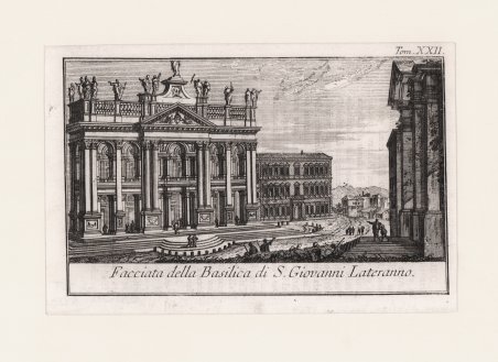 Facciata della Basilica di S. Giovanni Laterano