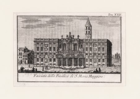 Facciata della Basilica di S. Maria Maggiore
