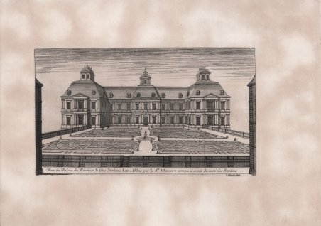 Face du Palais de Monsieur le Duc d'Orleans bati Ã … | Immagine principale