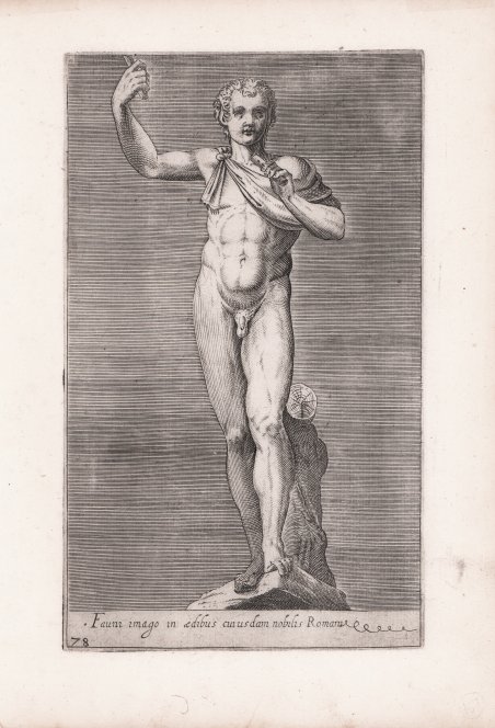 Fauni imago in aedibus cuiusdam nobilis Romam