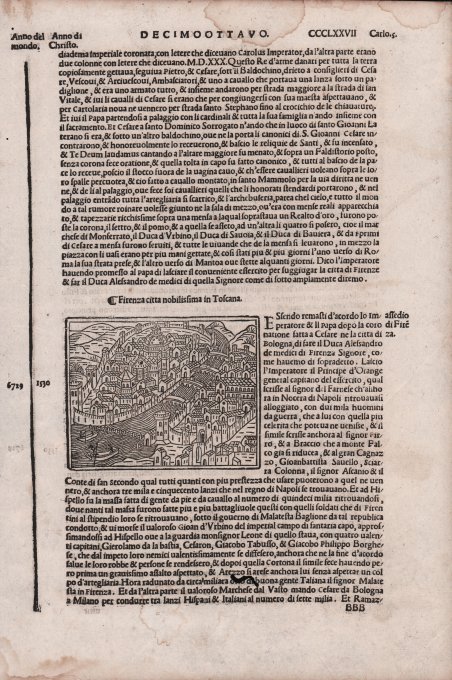 Firenza citta nobilissima in Toscana