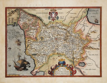 Florentini Dominii, Fidelissima et Nova Descriptio