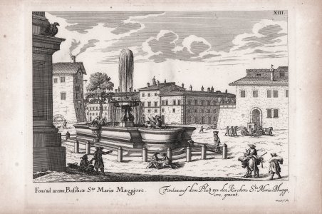 Fon's ad aream, Basilicae S.ta Mariae Maggiore