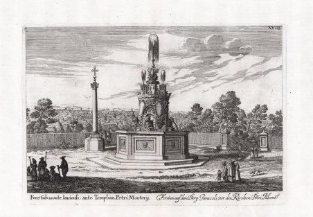 Fons sub monte Ianiculi, ante Templum Petri Montory / Fontan …