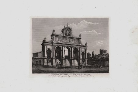 Fontana dell'Acqua Paola al Giannicolo