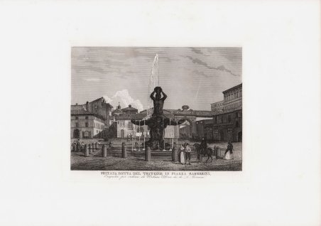 Fontana detta Del Tritone in Piazza Barberini | Immagine principale