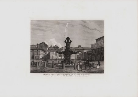 Fontana detta Del Tritone in Piazza Barberini | Immagine Gallery 2